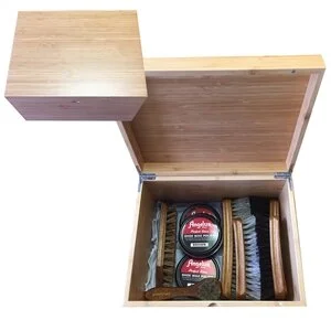 Wooden shoe deals box
